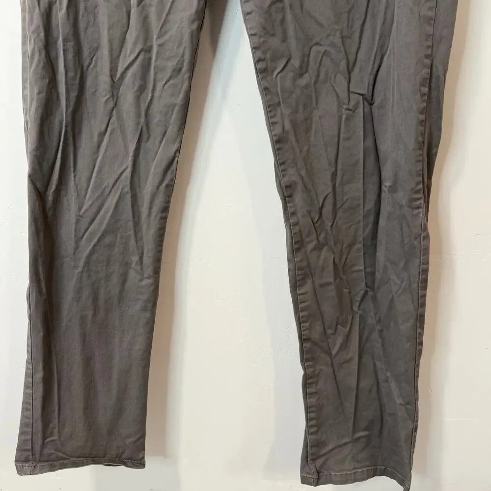 Vuori Men's‎ Collins Chino Pants Cotton Blend Gray 36 Stretch